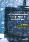 Imagen de portada del libro Las campañas electorales y sus efectos en la decisión del voto