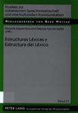 Imagen de portada del libro Estructuras léxicas y estructura del léxico