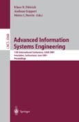 Imagen de portada del libro Advanced information systems engineering