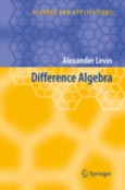 Imagen de portada del libro Difference algebra