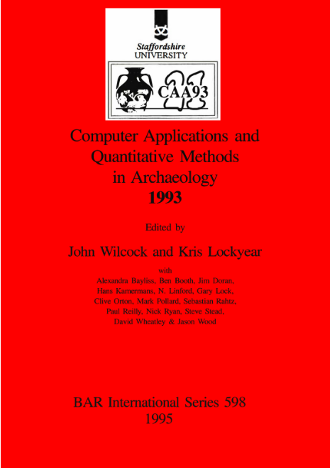 Imagen de portada del libro Computer applications and quantitative methods in Archaeology