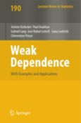 Imagen de portada del libro Weak Dependence: With Examples and Applications