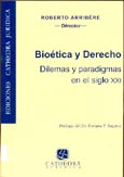 Imagen de portada del libro Bioética y derecho