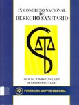 Imagen de portada del libro IX Congreso Nacional de Derecho Sanitario