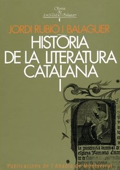 Imagen de portada del libro Història de la literatura catalana. Vol. 1