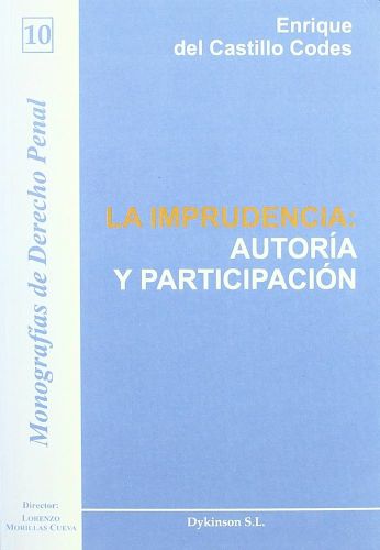 Imagen de portada del libro La imprudencia