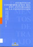 Imagen de portada del libro Escritos en conmemoración del XXV aniversario de la Constitución