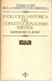 Imagen de portada del libro Evolución histórica del constitucionalismo español