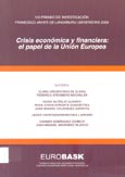 Imagen de portada del libro Crisis económica y financiera