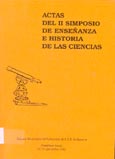 Imagen de portada del libro Actas del II Simposio de Enseñanza e Historia de las Ciencias