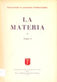 Imagen de portada del libro La materia