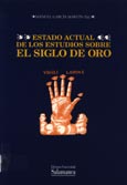 Imagen de portada del libro Estado actual de los estudios sobre el Siglo de Oro