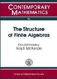 Imagen de portada del libro The Structure of Finite Algebras