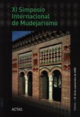 Imagen de portada del libro XI Simposio Internacional de Mudejarismo