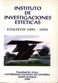 Imagen de portada del libro Ensayos 1993-1994