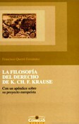 Imagen de portada del libro La filosofía del derecho de K.Ch.F.Krause