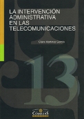 Imagen de portada del libro La intervención administrativa en las telecomunicaciones