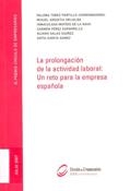 Imagen de portada del libro La prolongación de la actividad laboral