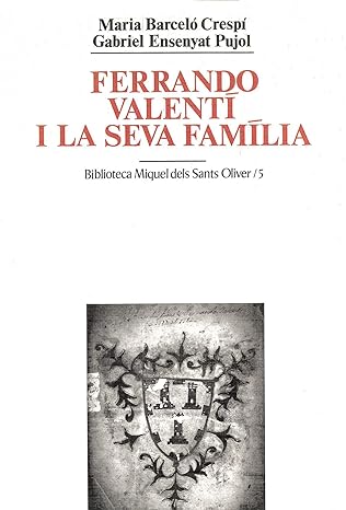 Imagen de portada del libro Ferrando Valentí i la seva familia