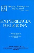 Imagen de portada del libro Experiencia religiosa