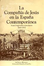 Imagen de portada del libro La Compañía de Jesús en la España Contemporánea