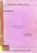 Imagen de portada del libro La evolución de la política monetaria española (1940-1978)