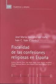 Imagen de portada del libro Fiscalidad de las confesiones religiosas en España