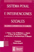 Imagen de portada del libro Sistema penal e intervenciones sociales : algunas experiencias en Europa