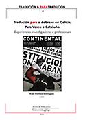 Imagen de portada del libro A Tradución para a dobraxe en Galicia, País Vasco e Cataluña