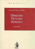 Imagen de portada del libro Derecho Privado Romano