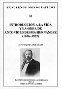 Imagen de portada del libro Introducción a la vida y la obra de Antonio Ledesma Hernández (1856-1937)