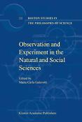 Imagen de portada del libro Observation and experiment in the natural and social sciences