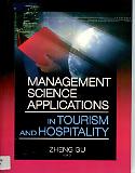 Imagen de portada del libro Management Science Applications in tourism and hospitality