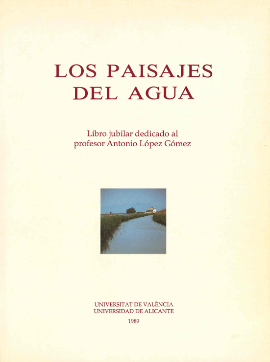 Imagen de portada del libro Los paisajes del agua