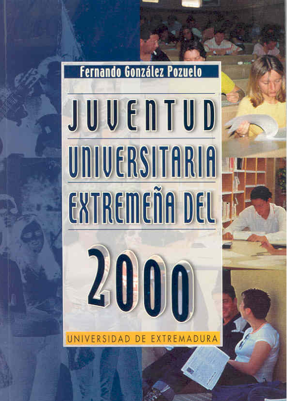 Imagen de portada del libro Juventud universitaria extremeña del 2000