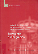 Imagen de portada del libro Extranjería e inmigración