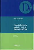 Imagen de portada del libro Eficacia formal y probatoria de la firma electrónica