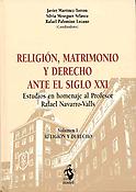 Imagen de portada del libro Religión, matrimonio y Derecho ante el siglo XXI