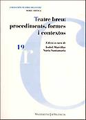 Imagen de portada del libro Teatre breu: procediments, formes i contextos