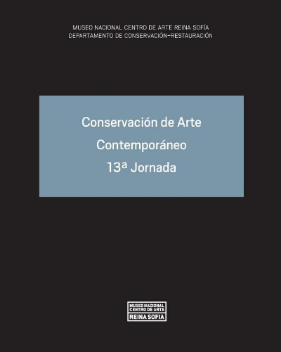 Imagen de portada del libro Conservación de arte contemporáneo