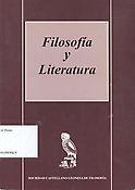 Imagen de portada del libro Filosofía y literatura