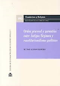 Imagen de portada del libro Orden procesal y garantías entre Antiguo Régimen y constitucionalismo gaditano