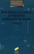 Imagen de portada del libro Bases teóricas del currículo de matemáticas en educación secundaria