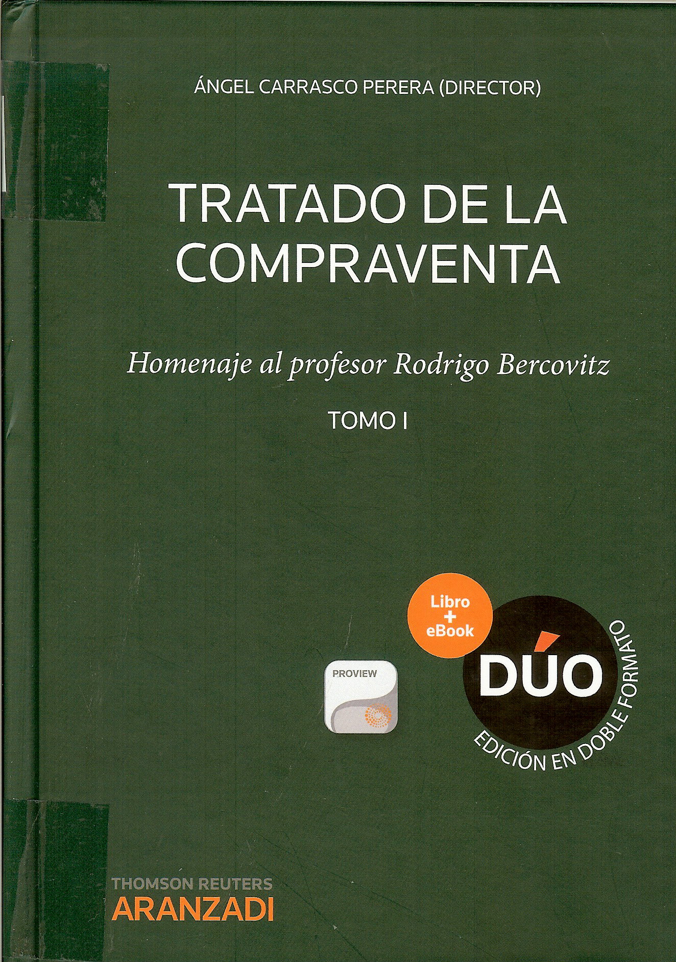 Imagen de portada del libro Tratado de la compraventa