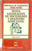 Imagen de portada del libro Nueva legislación de sociedades y registro mercantil