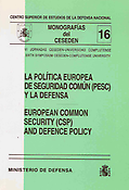 Imagen de portada del libro La política europea de seguridad común (PESC) y la defensa
