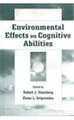 Imagen de portada del libro Environmental effects on cognitive abilities