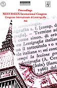 Imagen de portada del libro Atti del XII Congresso Internazionale di Lessicografia