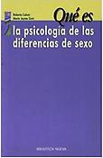 Imagen de portada del libro Qué es la psicología de las diferencias de sexo