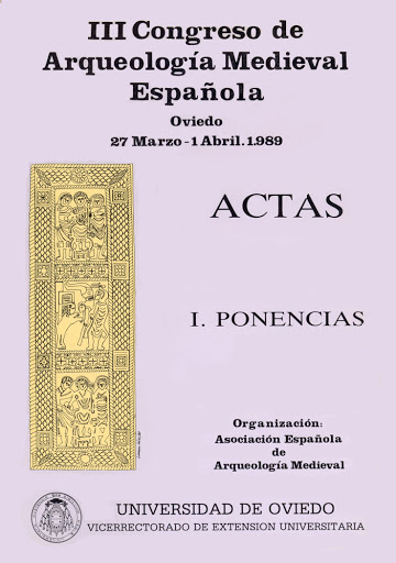Imagen de portada del libro III Congreso de Arqueología Medieval Española